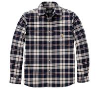Carhartt - Flannel L/S Plaid Shirt - Chemise - XXL - navy