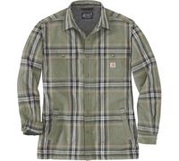 Carhartt Flannel Sherpa Lined Chemise, Vert, Taille S