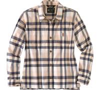 Carhartt Flannel Truffle, chemisier XS Beige/Gris Foncé/Orange Beige/Gris Foncé/Orange