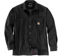 Carhartt Fleece Lined Snap Front Chemise, noir, Taille S
