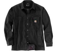 Carhartt Workwear Veste-chemise Shirt Jac doublure polaire boutons-pression Noir XL
