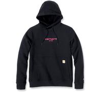 Carhartt Force Graphic, sweat à capuche femme XS Noir/Fuchsia Noir/Fuchsia