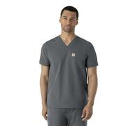 Carhartt Haut à col en V pour Homme Force, étain, Taille L