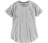 Carhartt Force Pocket, t-shirt femmes XL Gris Clair Gris Clair