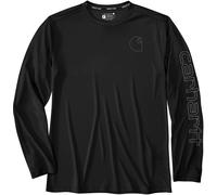 Carhartt Force Sun Defender™ Relaxed-Fit, t-shirt manches longue XXL Noir Noir