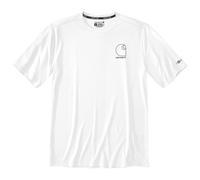 Carhartt - Force Sun Defender S/S T-Shirt - T-shirt - L - white