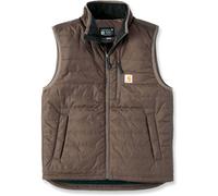 Carhartt Gilliam, gilet L Marron Foncé Marron Foncé