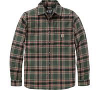 Carhartt Hamilton Ralaxed Plaid, chemise XL Vert Foncé/Noir/Rouge (Gs8) Vert Foncé/Noir/Rouge (Gs8)