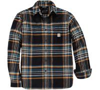 Carhartt Hamilton Relaxed LS Plaid Chemise, noir, Taille L