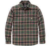 Carhartt Hamilton Relaxed LS Plaid Chemise, Vert/Rouge/Noir, Taille 2XL