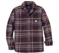 Carhartt Hamilton Relaxed LS Plaid Chemise, Violet foncé/violet, Taille XXL
