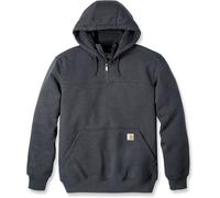 Carhartt Heavyweight Quater-Zip, sweat à capuche S Gris Foncé Gris Foncé