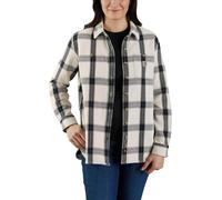 Carhartt HEAVYWEIGHT TWILL L/S PLAID SHIRT 105576, Couleur:malt, Taille:S