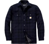 Carhartt Hubbard Plaid Shirt Veste, bleu/noir, Taille XL