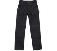 Carhartt Iconic B01 Firm Duck Double-Front Dungaree Halètement, noir, Taille 34/34