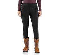 Carhartt Legging pour femme Force Fitted Heavyweight doublé. - Noir - L