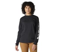 Carhartt Workwear T-shirt femme Workwear Logo manches longues Noir XS