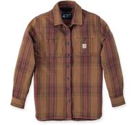 Carhartt Loose Fit Heavyweight Twill Chemise pour dames, Marron, Taille M