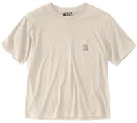 Carhartt Tk6122 Short Sleeve T-shirt Beige S Femme
