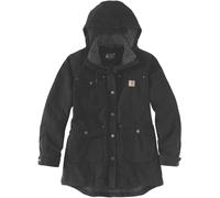 Carhartt Loose Fit Weathered Duck Manteau pour dames, noir, Taille S