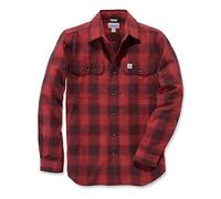 Carhartt Men Long-Sleeve Shirt Hubbard Slim-Fit Flannel