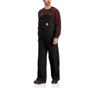 Carhartt Salopette Firm Duck Insulated Bib Overall Black L