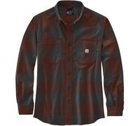 Carhartt Midweight Flannel Plaid Chemise, Rouge, Taille S