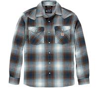 Carhartt Montana Bozeman Relaxed Plaid Chemise, bleu/marron, Taille XL