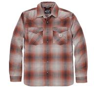 Carhartt Montana Bozeman Relaxed Plaid Chemise, Rouge, Taille S