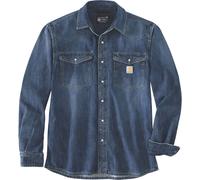 Carhartt Longsleeve Denim L/S Snap Front Shirt 106429 S