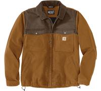 Carhartt Montana Rugged Flex Relaxed Fit Duck Insulated Veste, Marron, Taille M