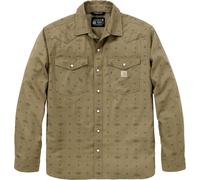 Carhartt Montana Rugged Flex Snap Front, chemise L Olive/Noir (Bf0) Olive/Noir (Bf0)