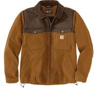 Carhartt Montana Rugged Flex, veste en tissu L Marron Clair/Marron Foncé Marron Clair/Marron Foncé
