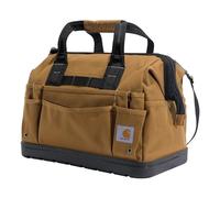 Carhartt Onsite - Sac à outils durable, résistant à l'eau, sac de rangement pour outils, lourd avec base moulée, 40,6 cm, marron Carhartt