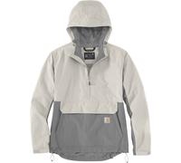 Carhartt Packable Anorak, veste textile femme XS Gris Clair/Gris Gris Clair/Gris