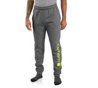 Carhartt Pantalon de survêtement fuselé pour homme 105899 Coupe décontractée, Carbone, Taille L