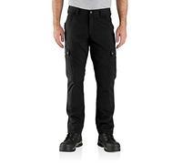 Carhartt Pantalon de travail décontracté Ripstop Cargo pour homme, Noir , 32W x 32L