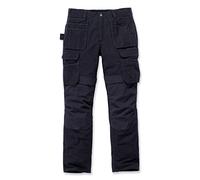 Carhartt Pantalon de travail en acier Rugged Flex, coupe décontractée, double face avant, cargo et poches multiples Pant Homme, bleu, 28W/28L