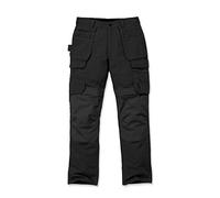 Carhartt Pantalon de travail en acier Rugged Flex, coupe décontractée, double face avant, cargo et poches multiples Pantalon Homme, noir, 42W/30L
