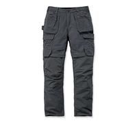 Carhartt Pantalon de travail en acier Rugged Flex, coupe décontractée, double face avant, cargo et poches multiples Pantalon Homme, Gris, 28W/32L