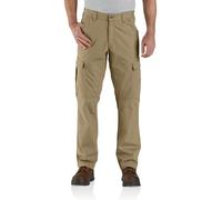Carhartt Pantalon de Travail pour Homme Force Relaxed Fit Ripstop Cargo, Kaki foncé, 44W x 34L