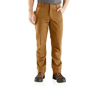 Carhartt Pantalon de travail utilitaire à double face en acier Rugged Flex Relaxed Fit Pantalon Homme, Marron, 42W/32L