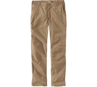 Carhartt Rugged Flex Straight Fit Canvas 5-Pocket Tapered Work Pant Pantalon Utilitaire de Travail, Kaki foncé, 38W x 30L Homme