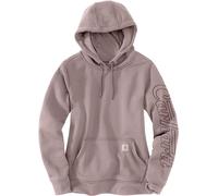 Carhartt Rain Defender Promo Graphic, sweat à capuche femme S Mauve Clair Mauve Clair