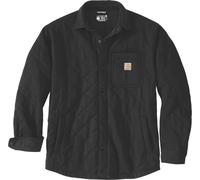 Carhartt Rain Defender Quilted Snap, chemise/veste textile L Noir Noir