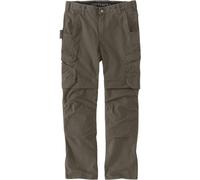 Carhartt Relaxed Fit Straight Steel Rugged Flex Ripstop Double-Front Cargo Pantalon, gris, taille 34 36 pour homme