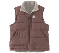 Carhartt Relaxed Midweight Utility Gilet pour dames, brun, taille M pour femmes