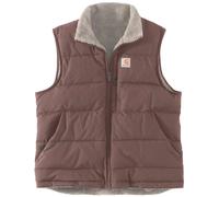 Carhartt Relaxed Midweight Utility Gilet pour dames, Marron, Taille L