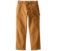 Carhartt Relaxed Straight Rugged Flex Duck Dungaree Pantalon, Marron, Taille 34/34