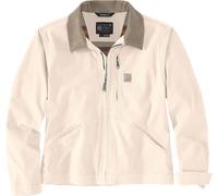 Carhartt Rugged Flex Canvas Detroit, veste textile femme L Blanc Blanc